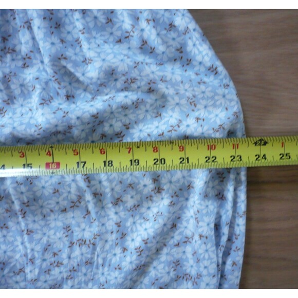 Aakkaa Smocked Tube Maxi Floral Dress S Cottagecore Garden Girl Boho Cowgirl - Picture 13 of 15